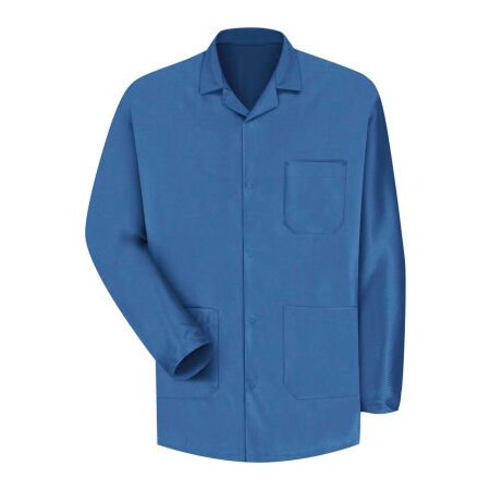 Vf Imagewear Red Kap  Unisex ESD/Anti-Static Counter Jacket, Electronic Blue, Polyester/Nylon, L KK26BLRGL